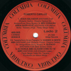 Roberto Carlos - 1994 - 20% a 50% Off °