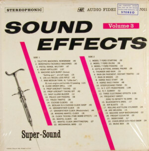 Sound Effects Volume 3 °