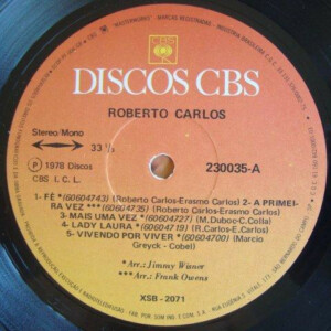 Roberto Carlos - 1978 - 20% a 50% Off °
