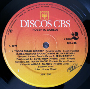 Roberto Carlos - 1971 - 20% a 50% Off °