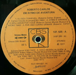 Roberto Carlos - Em Ritmo de Aventura - 1967 - 20% a 50% Off °