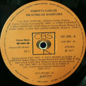 Roberto Carlos - Em Ritmo de Aventura - 1967 - 20% a 50% Off °