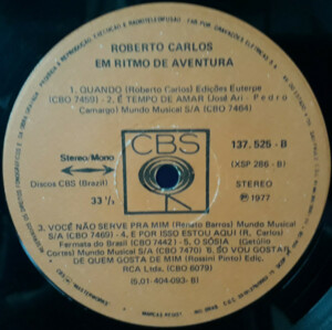 Roberto Carlos - Em Ritmo de Aventura - 1967 - 20% a 50% Off °