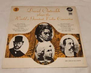 David Oistrakh Plays The World's Greatest Violin Concertos º