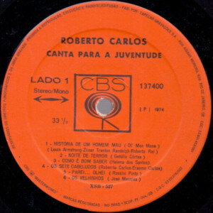 Roberto Carlos – Canta Para A Juventude - 20% a 50% Off °
