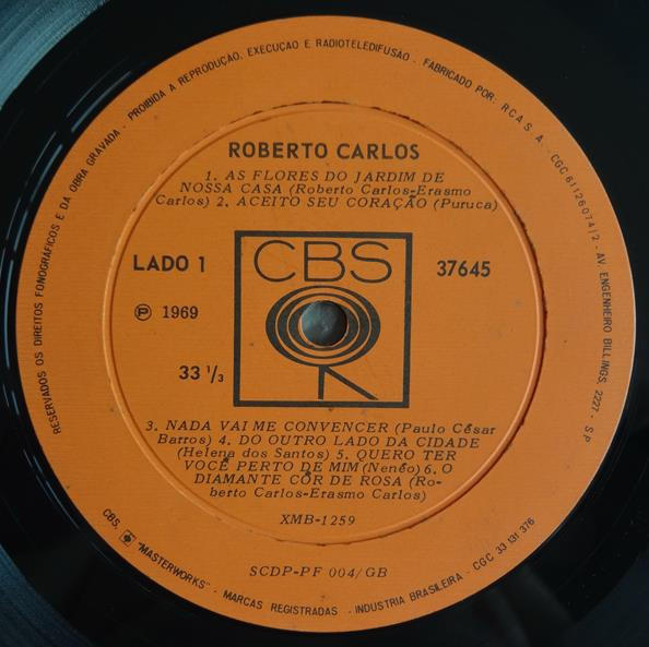 Roberto Carlos 1969 - 20% a 50% Off °