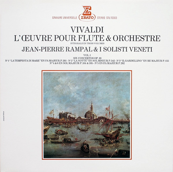 Vivald, Jean-Pierre Rampal & I Solisti Veneti – L'Œuvre Pour Flute & Orchestre (Vol.1)