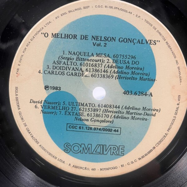 Nelson Gonçalves – O Melhor De Nelson Gonçalves Vol. 2