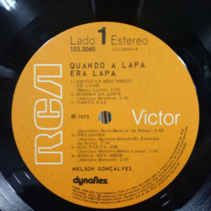 Nelson Gonçalves – Quando A Lapa Era Lapa - 1967 – 20% a 50% °