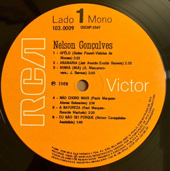 Nelson Gonçalves - Saudade - 1967 – 20% a 50% °