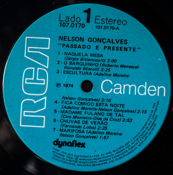 Nelson Gonçalves - Passado e Presente - 1967 – 20% a 50% °