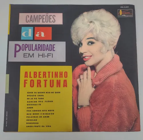 Albertinho Fortuna / Campeões Da Popularidade Em Hi-fi Capa Digitalizada º