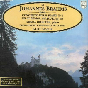 Johannes Brahms Concerto Pour Piano N°2 En Si Bémol Majeur, Op. 83 º