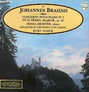 Johannes Brahms Concerto Pour Piano N°2 En Si Bémol Majeur, Op. 83 º