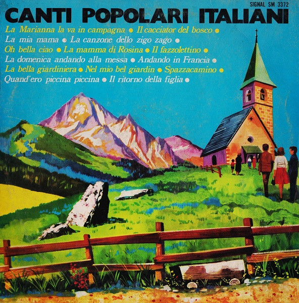 I Rustici Con Mario Piovano – Canti Popolari Italiani º
