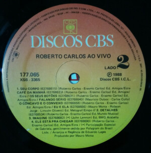 Roberto Carlos Ao Vivo - 20% a 50% Off °
