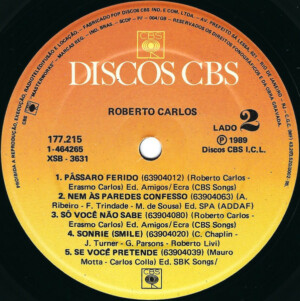 Roberto Carlos - 1989 - 20% a 50% Off °