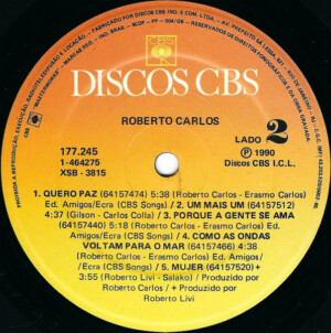 Roberto Carlos - 1990 - 20% a 50% Off °
