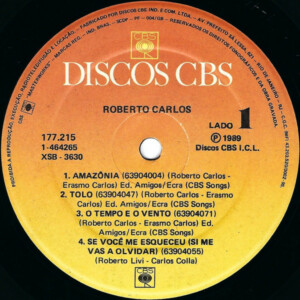 Roberto Carlos - 1989 - 20% a 50% Off °