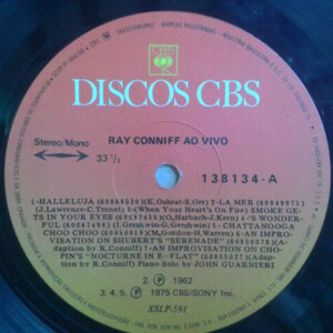 Ray Conniff Especial Ao Vivo (14 Sucessos) 20% a 50% Off  °