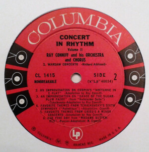 Ray Conniff His Orchestra And Chorus – Concert In Rhythm Volume II - 20% a 50% Off  °