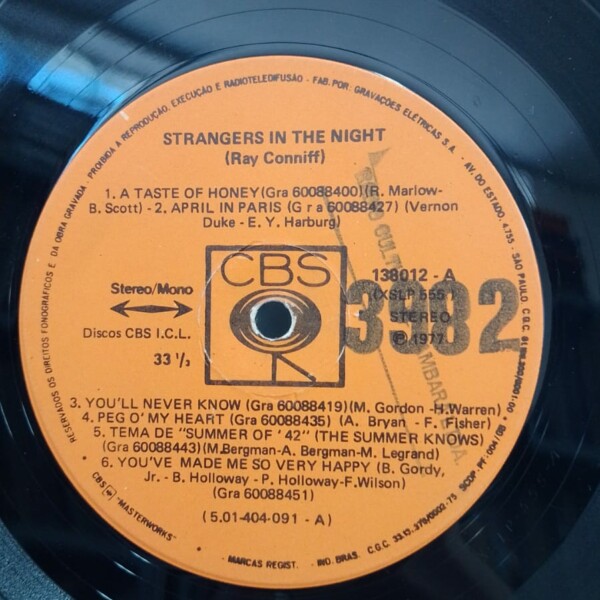 Ray Conniff - Strangers In The Night  - 20% a 50% Off °