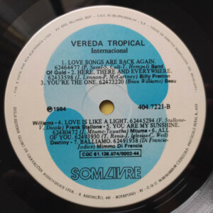 Vereda Tropical - Trilha Sonora Internacional da Novela - 20% a 50% Off ° - Imagem 2