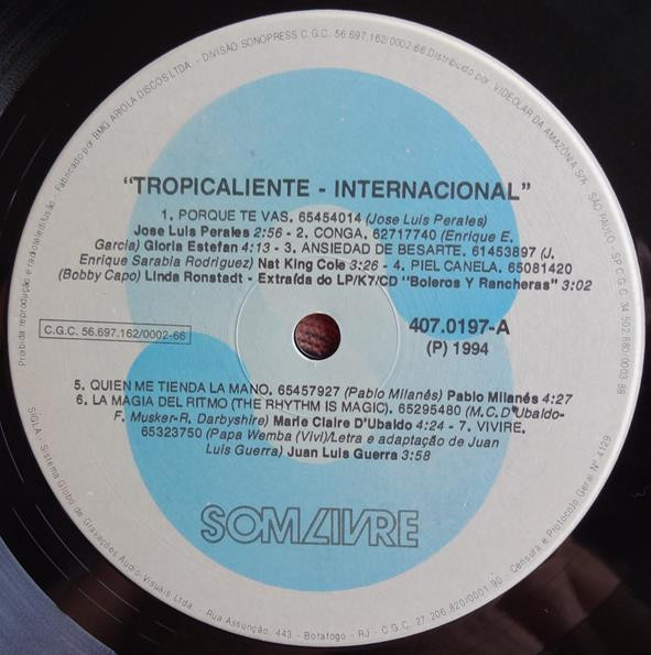 Tropicaliente - Internacional - 20% a 50% Off °