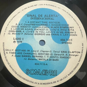 Sinal De Alerta - Trilha Sonora Internacional - 20% a 50% Off °