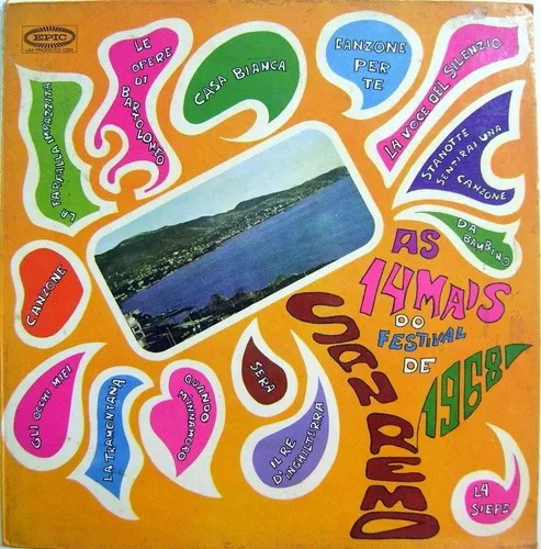 As 14 Mais Do Festival De San Remo 1968 º