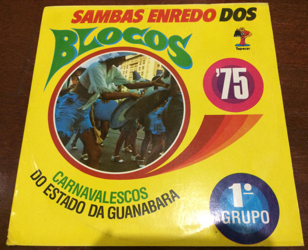 Sambas Enredo Dos Blocos Carnavalescos Do Estado Da Guanabara - 1º Grupo °