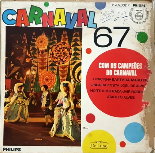 Carnaval 1967 - Com As Campeoes Do Carnaval º