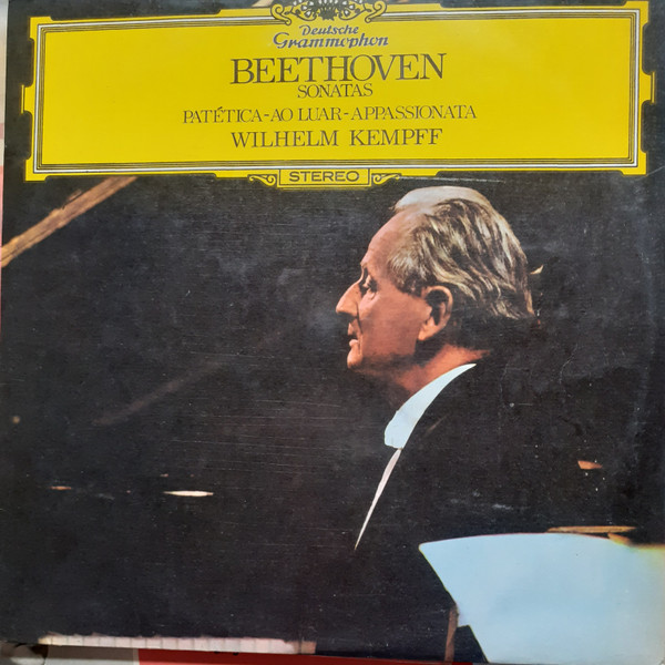 Beethoven - Wilhelm Kempff – Sonatas Patética - Ao Luar - Appassionata º