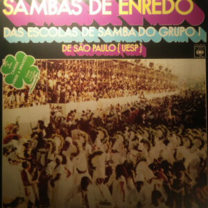 Sambas De Enredo Das Escolas De Samba Do Grupo I De Sao Paulo (UESP) º
