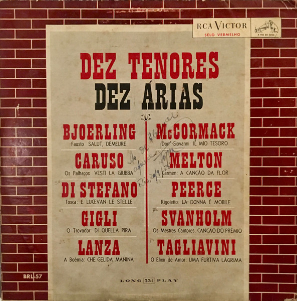 RCA Victor Symphony Orchestra – Dez Tenores Dez Árias º