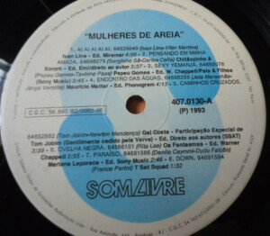 Mulheres de Areia - Trilha Sonora Original da Novela - 20% a 50% Off °