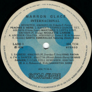 Marron Glacê - Trilha Sonora Internacional da Novela - 20% a 50% Off °