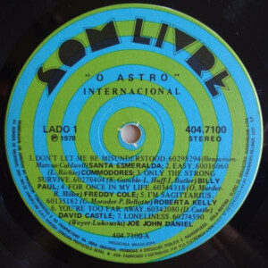 O Astro - Trilha Sonora Internacional da Novela - 20% a 50% Off °