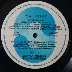 Pai Heroi - Trilha Sonora Original da Novela - 20% a 50% Off °