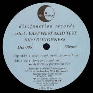 East West Acid Test – Roughness º - Imagem 3