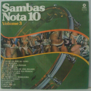 Sambas Nota 10 Volume 3 º