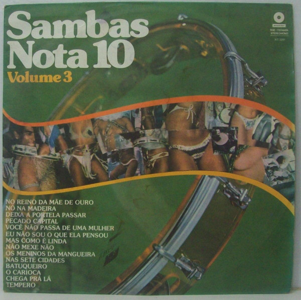 Sambas Nota 10 Volume 3 º