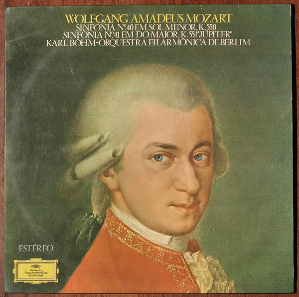 Wolfgang Amadeus Mozart e Karl Böhm - Orquestra Filarmônica De Berlim – Sinfonia Nº 40 Em Sol Menor º
