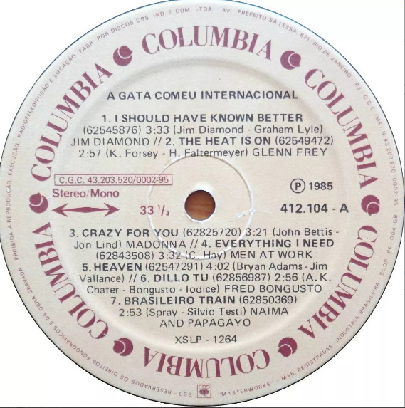 A Gata Comeu - Internacional - 20% a 50% Off °