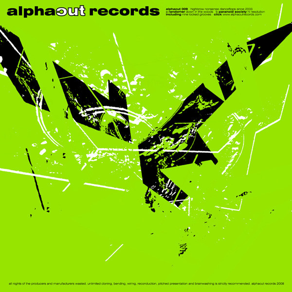Randomer / Paranoid Society – Alphacut 009 IMPORTADO º