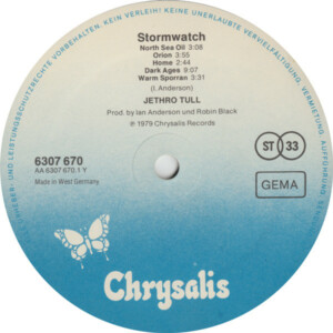 Jethro Tull – Stormwatch (Importado) ° - Imagem 3