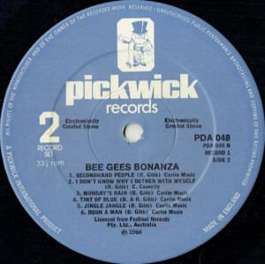 Bee Gees – The Bee Gees Bonanza (The Early Days) - Duplo (Importado) °