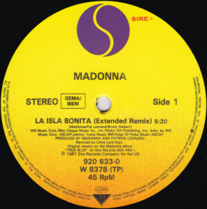 Madonna – La Isla Bonita - (Importado) ° - Imagem 3