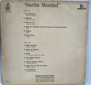 Sara Montiel – Interpreta Las Canciones De La Película "La Violetera" º - Imagem 2