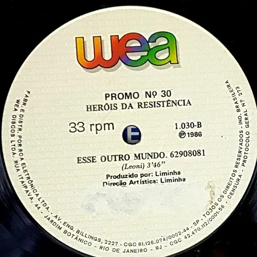 Heróis Da Resistência – Esse Outro Mundo º